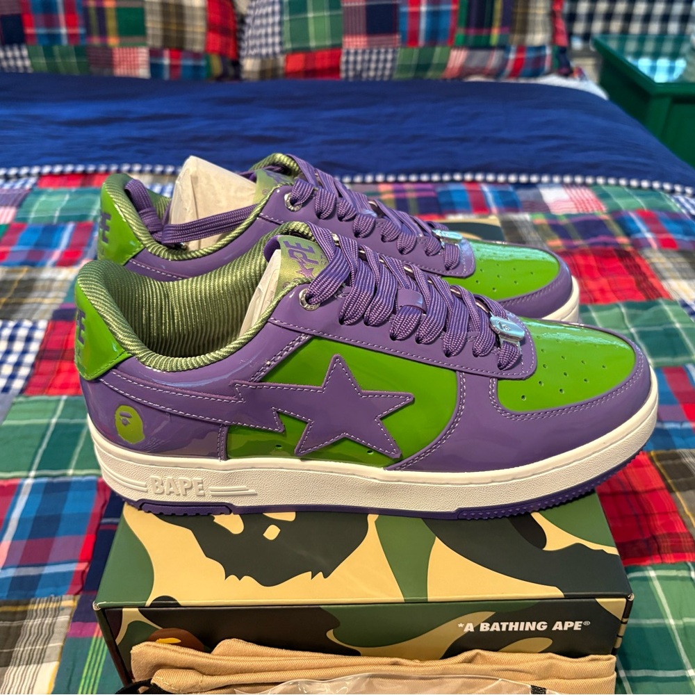 BAPE STA #1 MENS. SIZE 9.5 MEN.  Brand new